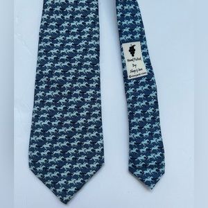 Men's Vineyard Vines Blue Kentucky Derby Tie (limited edition)